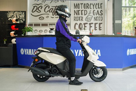 建设雅马哈摩托车品牌>巧格i报价车型图片-摩托范-哈罗摩托